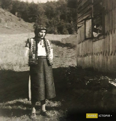 Марія Генцак в с. Росішка Тисодолинянського повіту Марамороського комітату