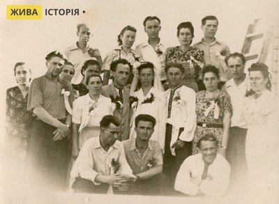 Весільне фото Василя Безпалька та Марії Зельман, м. Інта, Комі АРСР, РСФСР