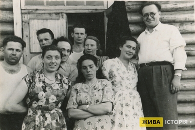 Родина Василя Безпалька та Марії Безпалько, м. Інта, Комі АРСР, РСФСР