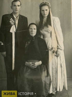 Весілля родин Савицьких з с. Городиславичі Пустомитівського р-ну Львівської обл.