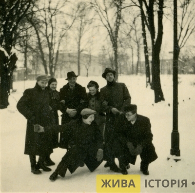 Студенти Львівської Політехніки в часи німецької окупації.