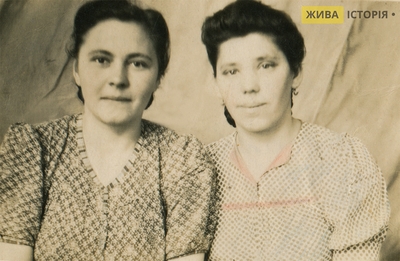 Марія Підцерковна та Емілія Шарван зі с. Подусільна Перемишлянського району Львівської області