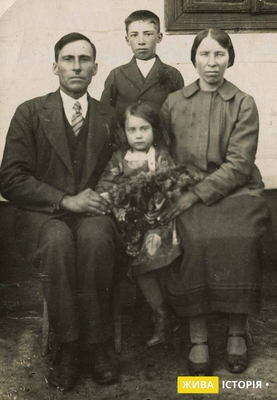 Родина Шпирки в с. с. Стрептів Кам’янка-Струмилівського повіту Тернопільського воєводства