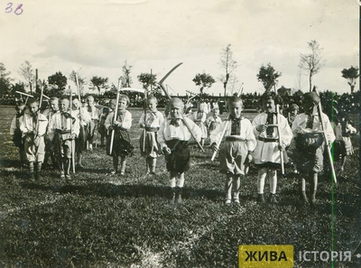Вправи на площі "Сокола-Батька" у Львові