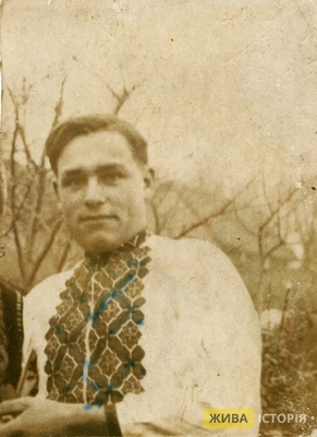 Учасник Руху опору з с. Войславичі, крайзе Камінка-Струмилова, дистрикт Галичина, 1940-ві рр.